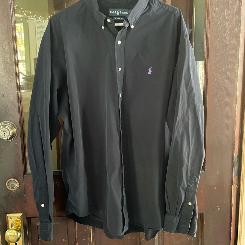 Men’s Ralph Lauren classic fit button down shirt. Size XXL